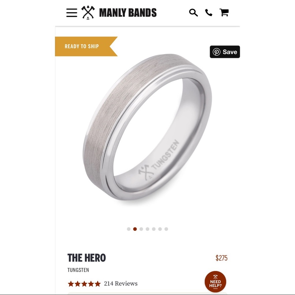 *NEW* MANLY BANDS - THE HERO